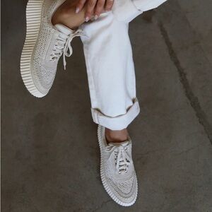 Dolce Vita Dolen Sneakers Platform Sandstone Knit
